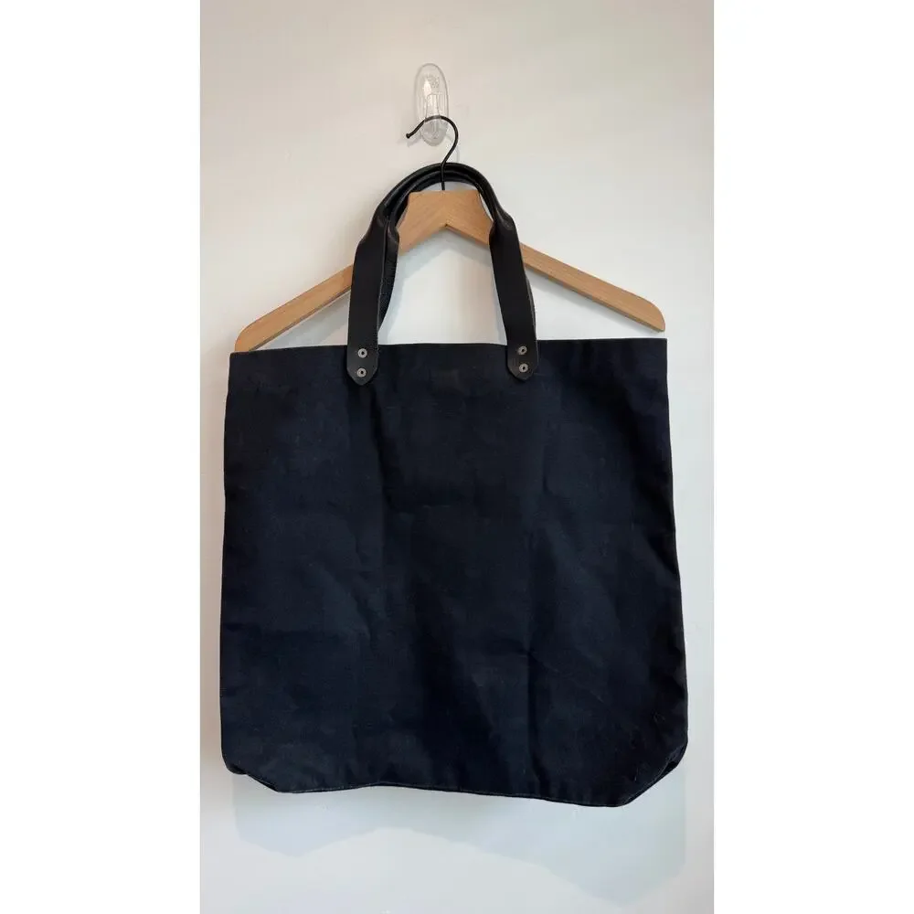 Deus Ex Machina Helmet Tote Bag Black Canvas Venice California Rare 2013